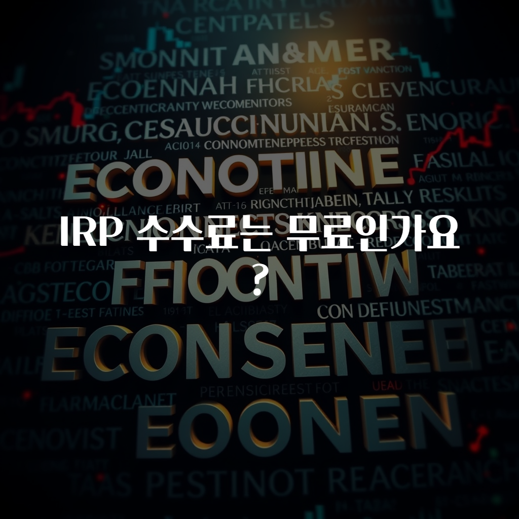 IRP 수수료는 무료인가요?