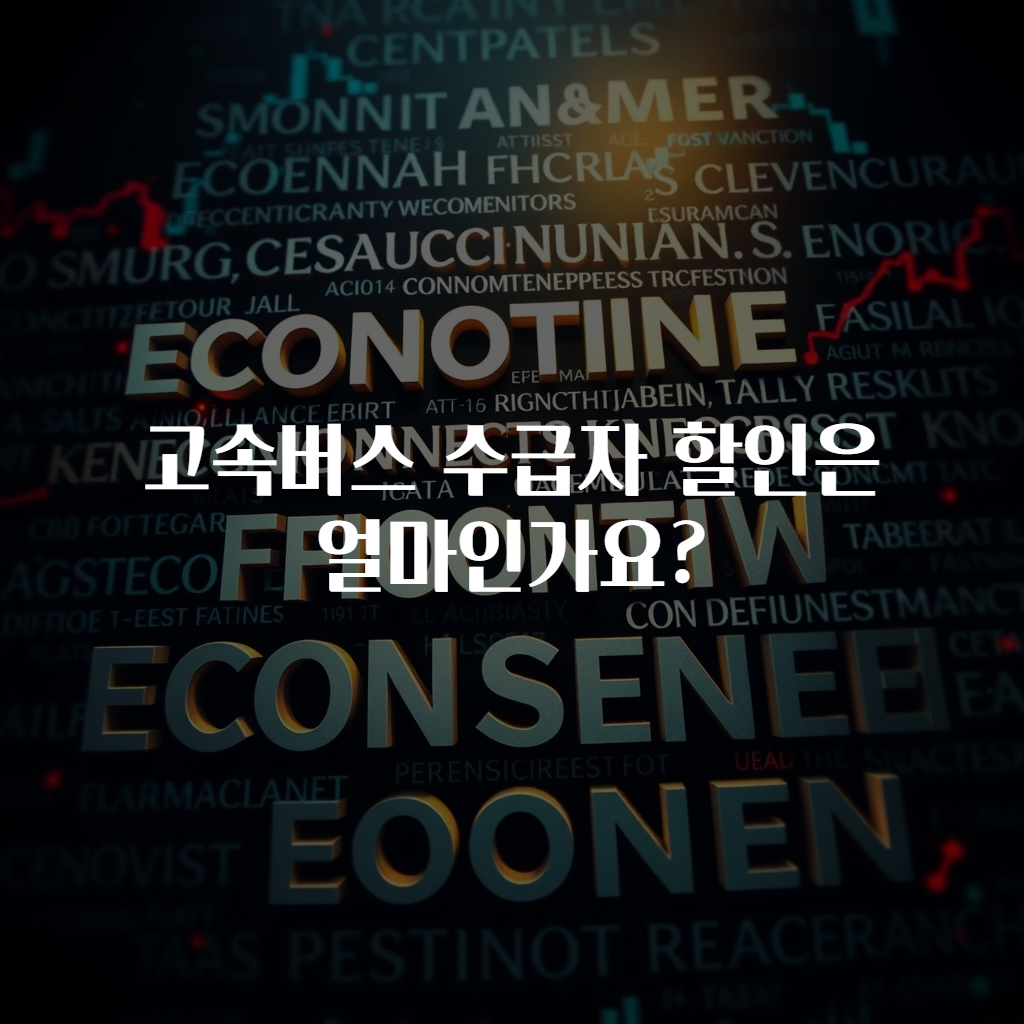 고속버스 수급자 할인은 얼마인가요?
