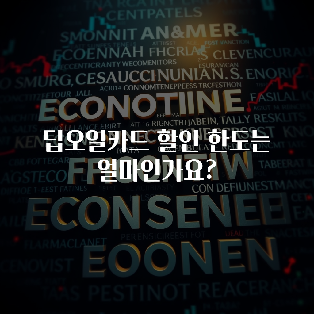 딥오일카드 할인 한도는 얼마인가요?