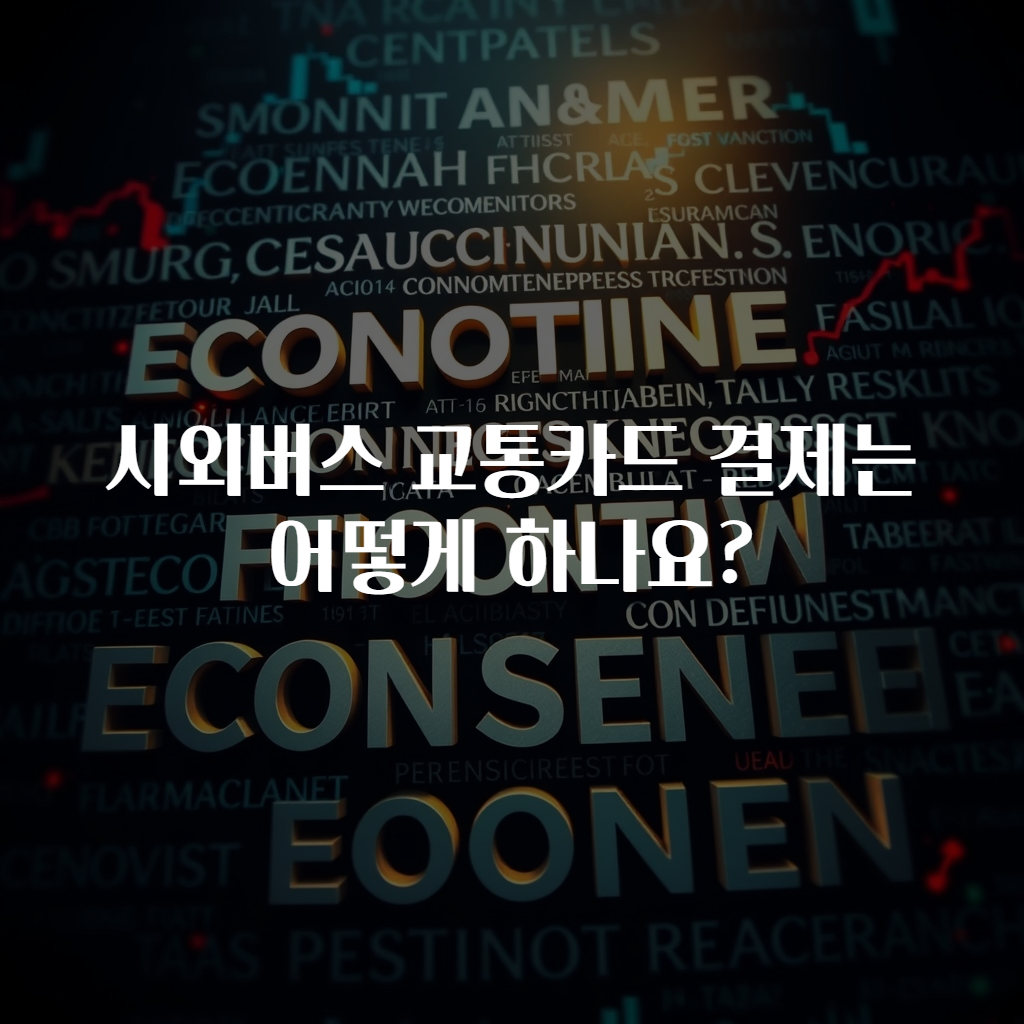 시외버스 교통카드 결제는 어떻게 하나요?