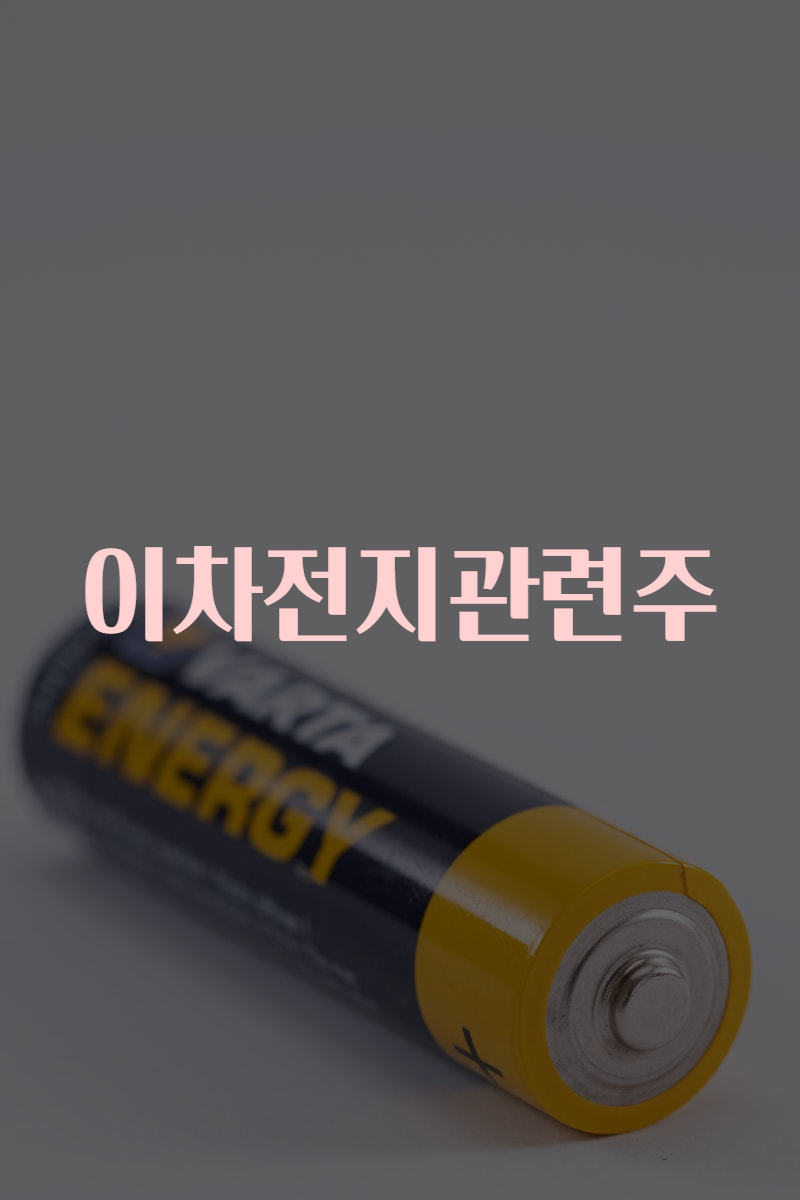 이차전지관련주