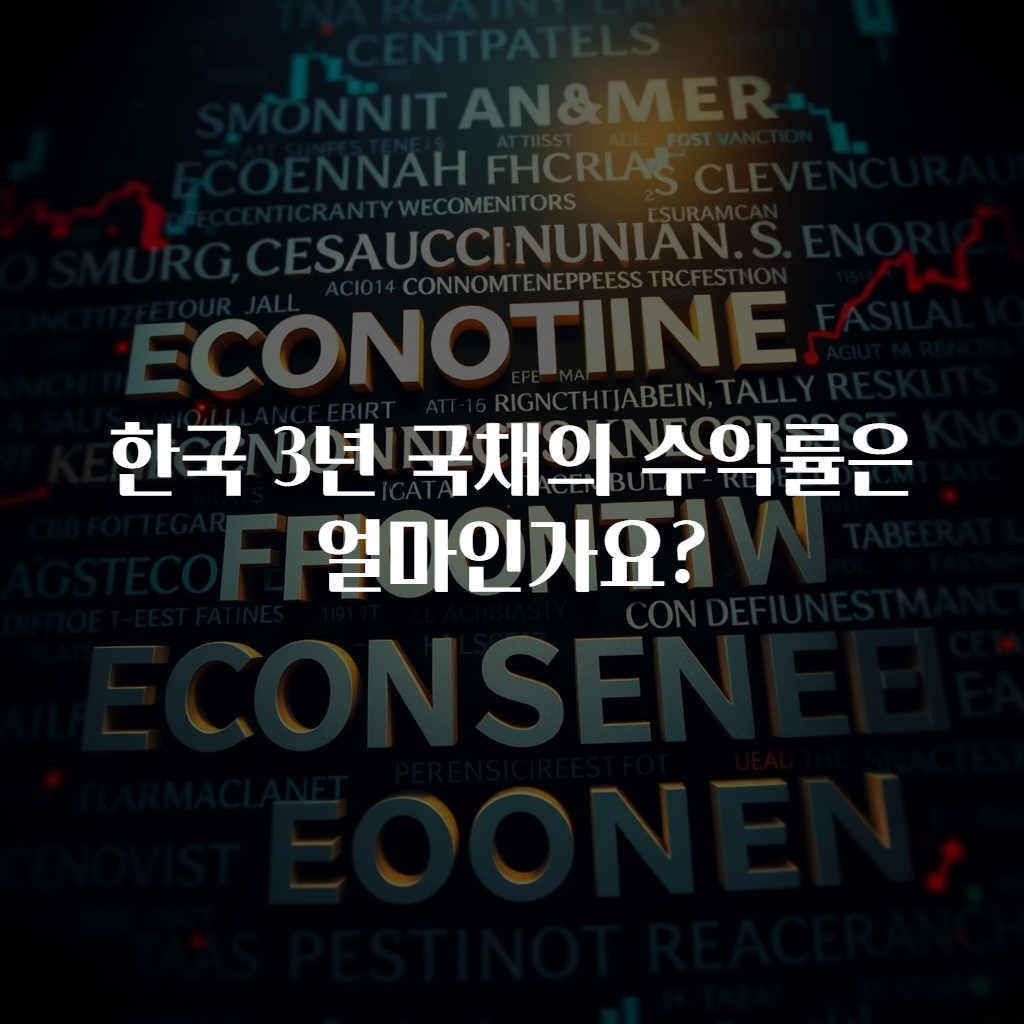 한국 3년 국채의 수익률은 얼마인가요?