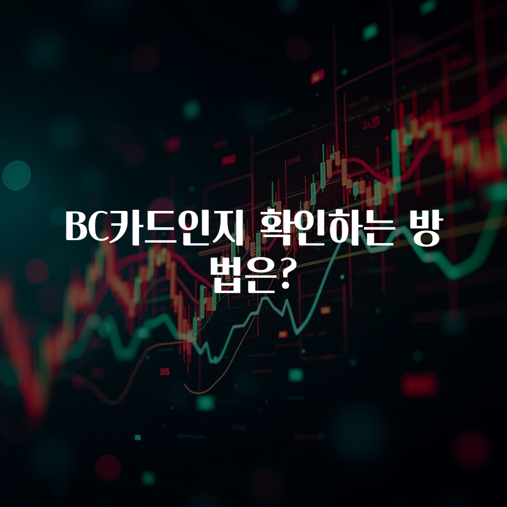 BC카드인지 확인하는 방법은?