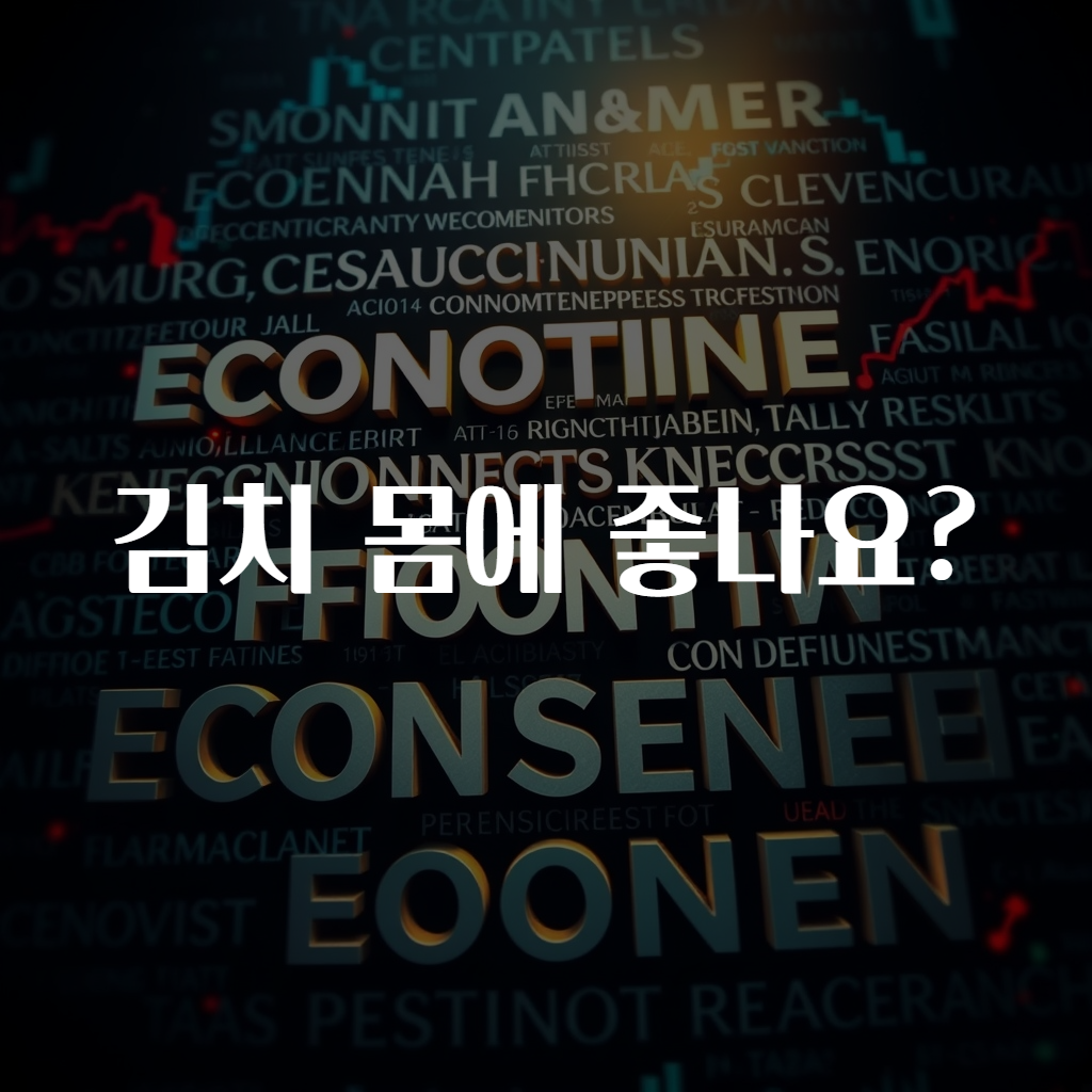 김치 몸에 좋나요?
