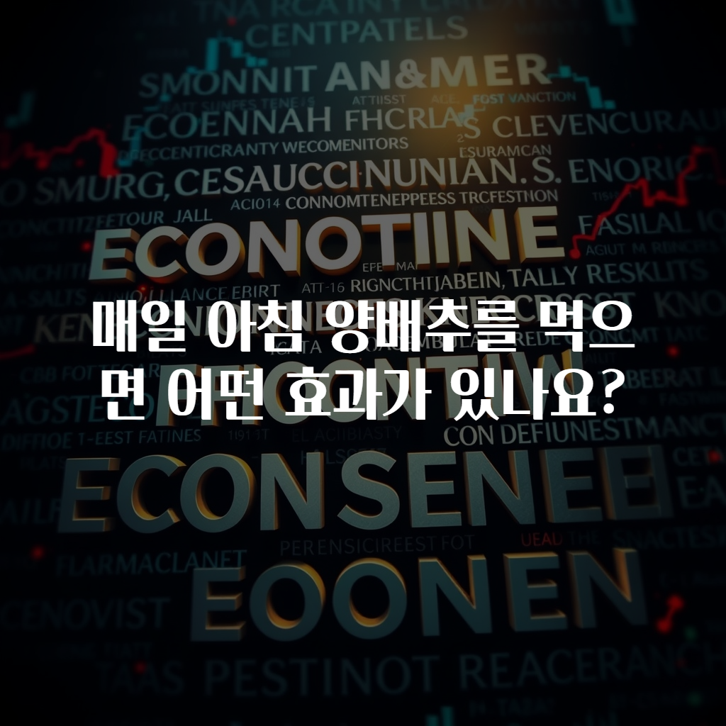 매일 아침 양배추를 먹으면 어떤 효과가 있나요?