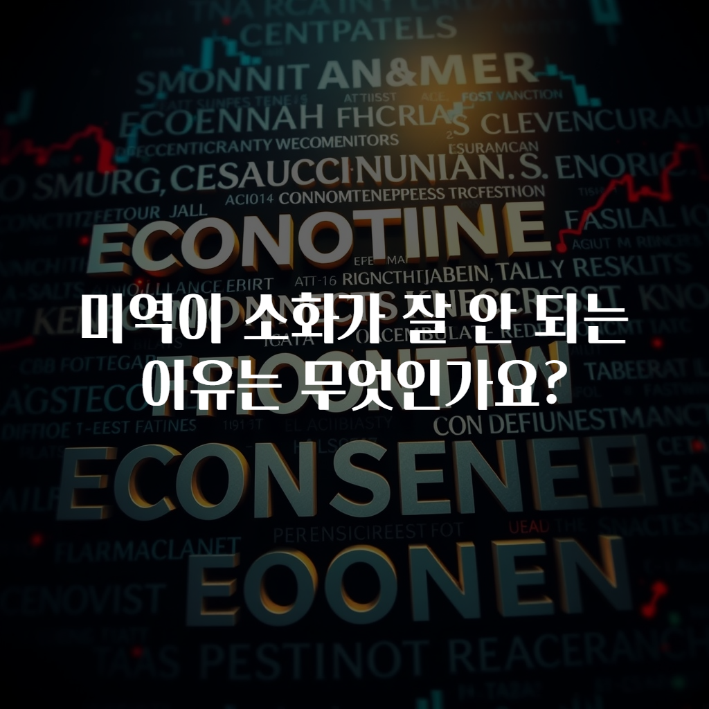 미역이 소화가 잘 안 되는 이유는 무엇인가요?