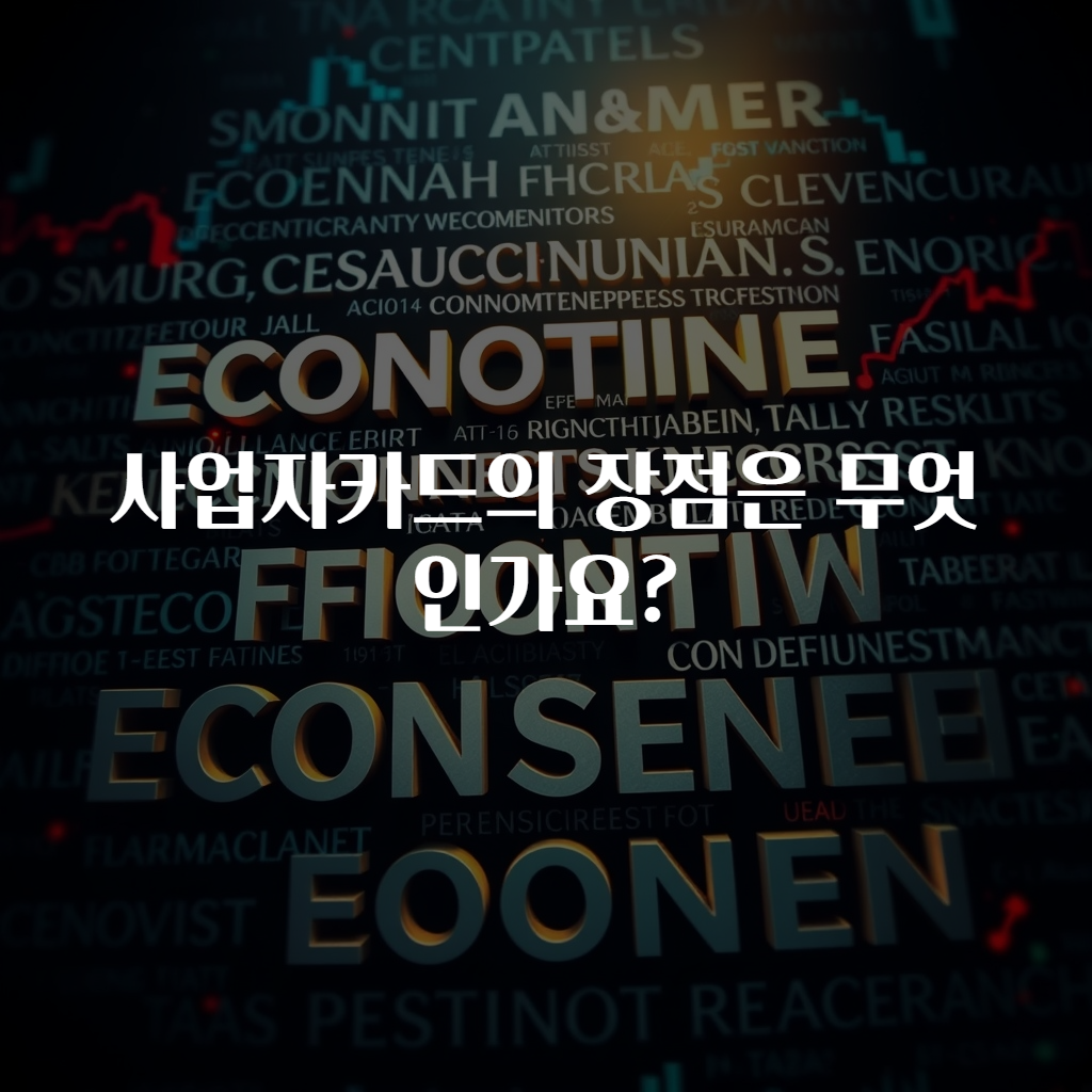 사업자카드의 장점은 무엇인가요?