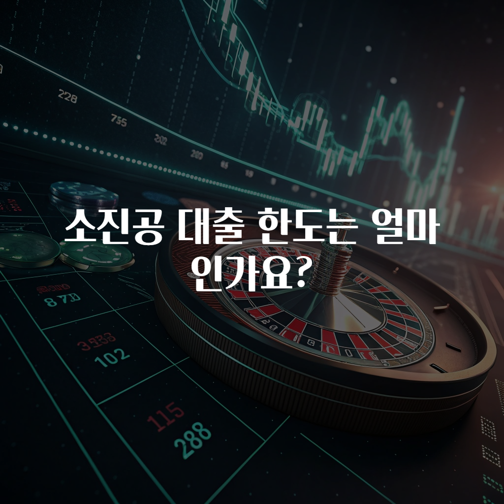 소진공 대출 한도는 얼마인가요?