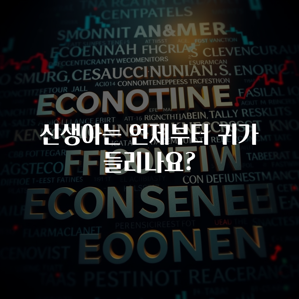 신생아는 언제부터 귀가 들리나요?