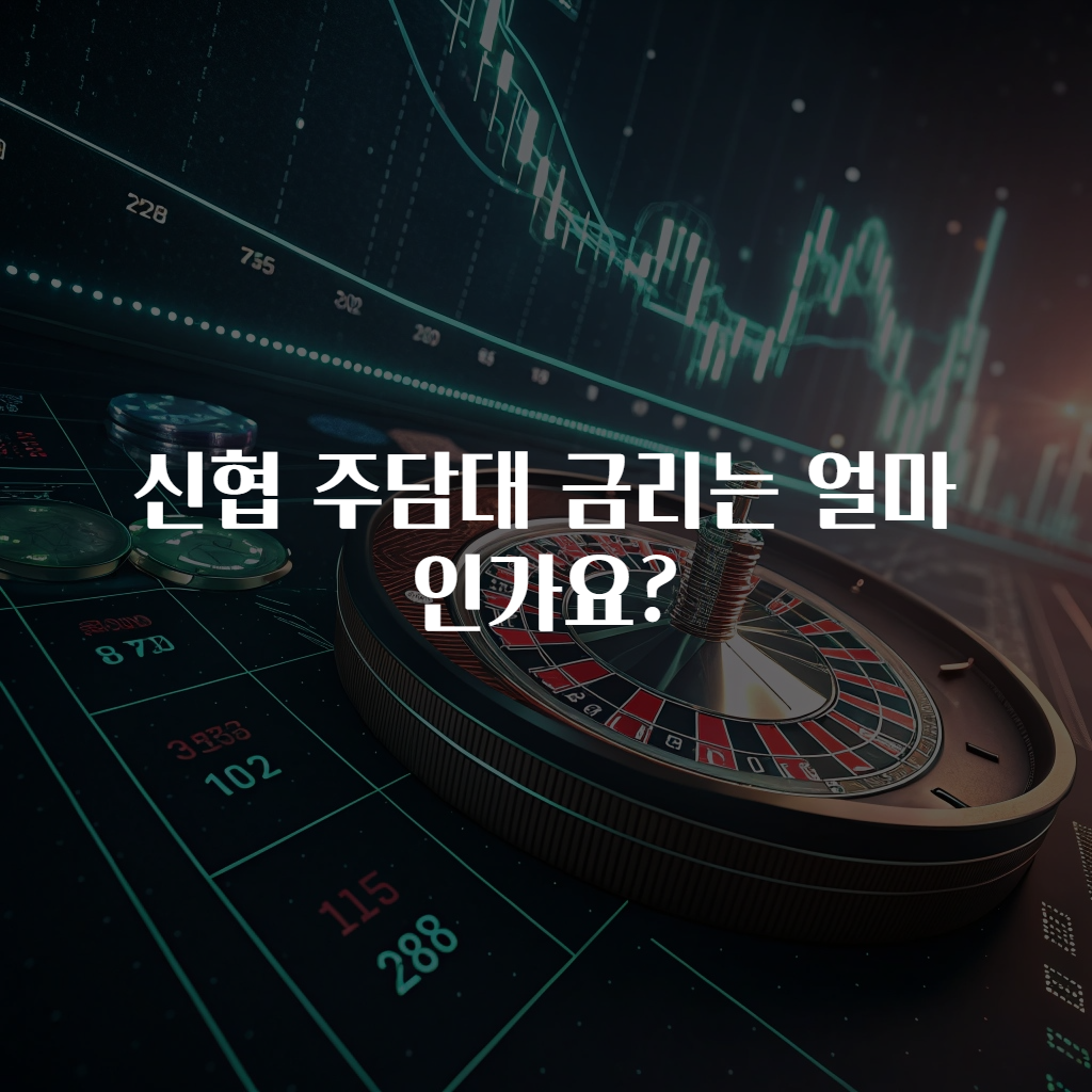 신협 주담대 금리는 얼마인가요?
