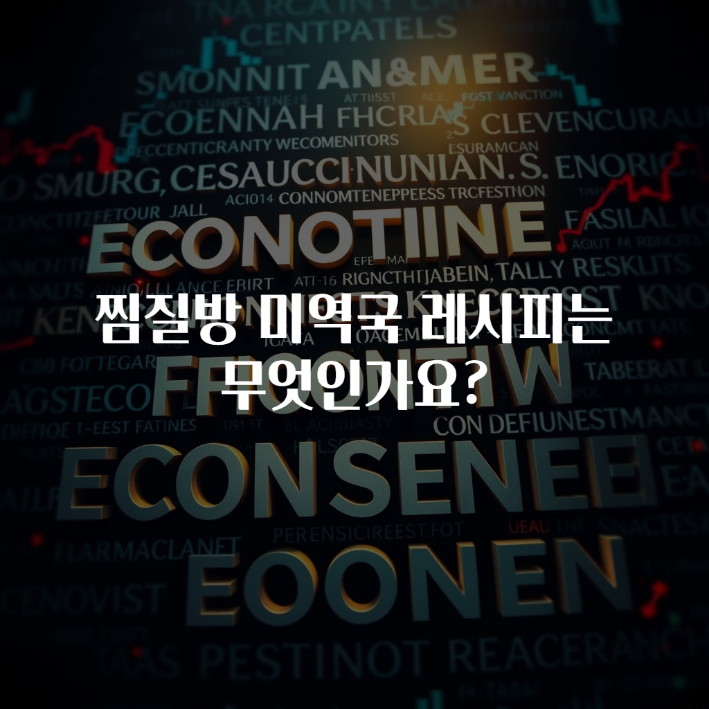 찜질방 미역국 레시피는 무엇인가요?