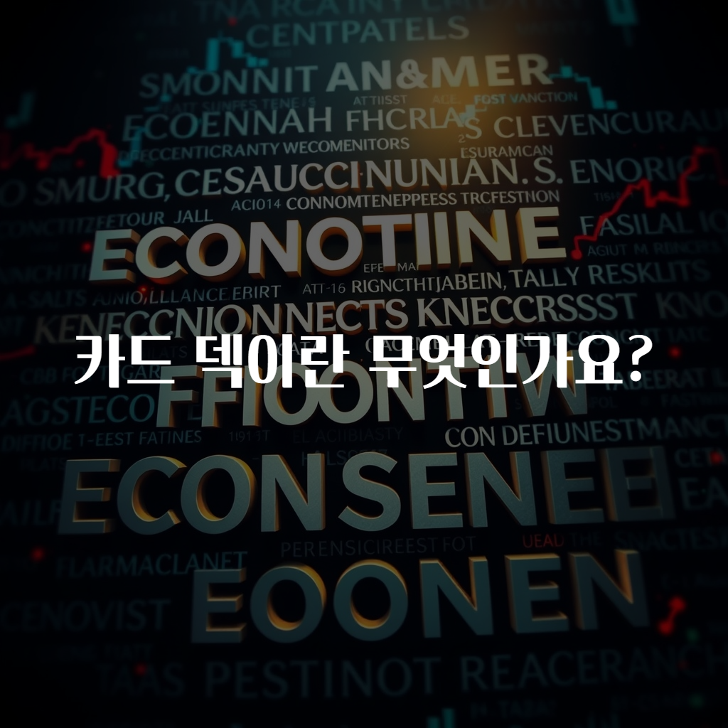 카드 덱이란 무엇인가요?
