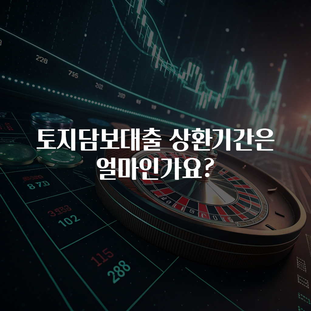 토지담보대출 상환기간은 얼마인가요?