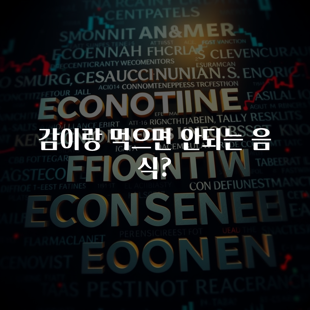 감이랑 먹으면 안되는 음식?