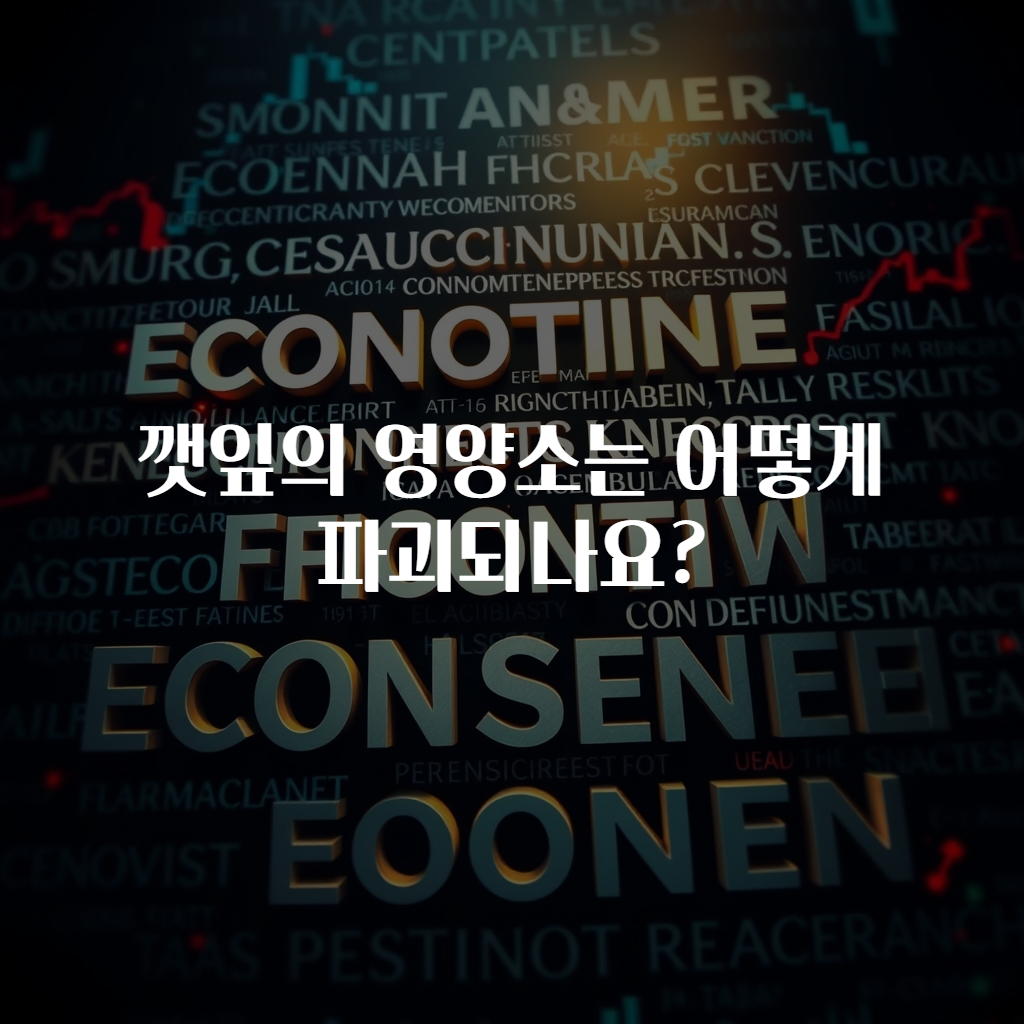 깻잎의 영양소는 어떻게 파괴되나요?