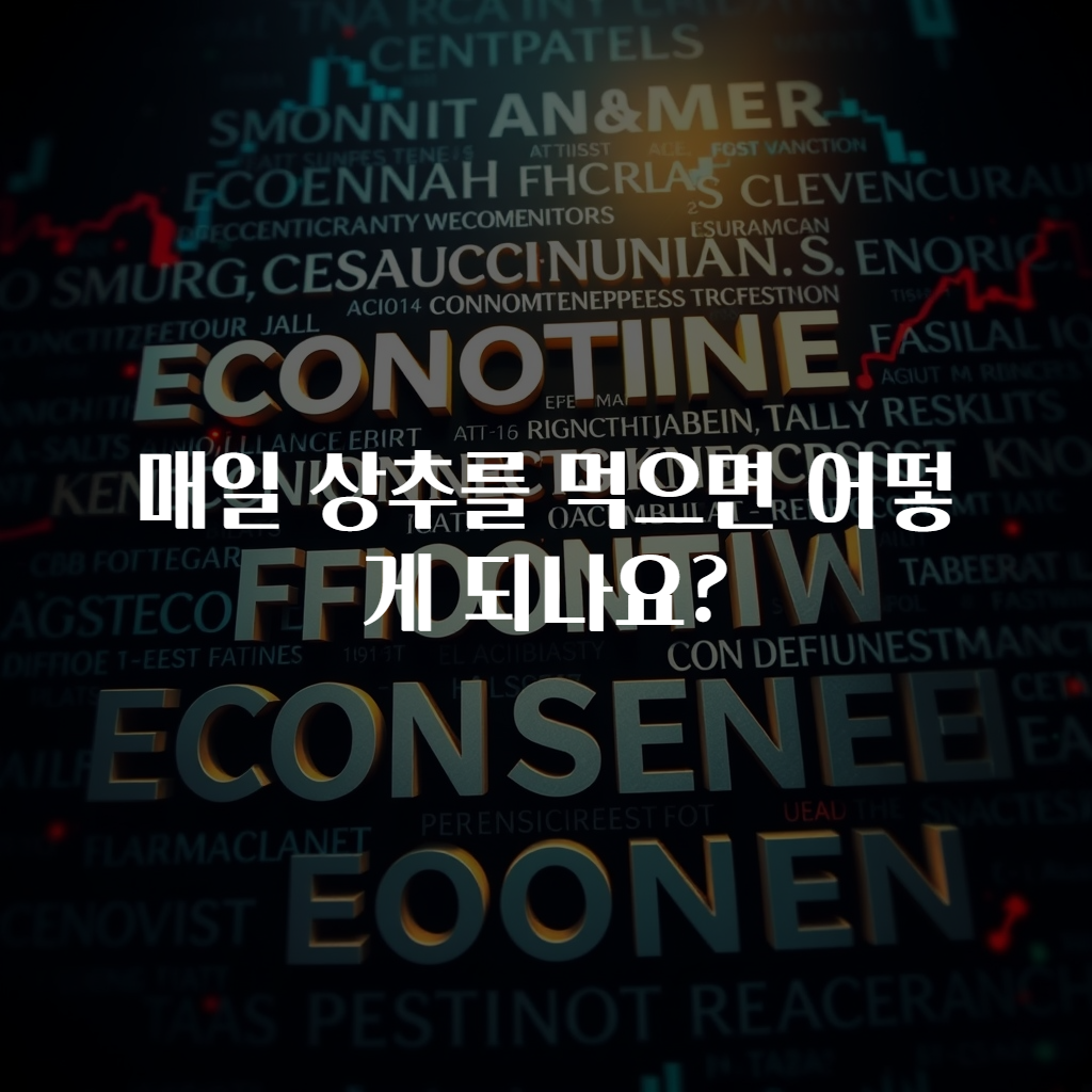매일 상추를 먹으면 어떻게 되나요?