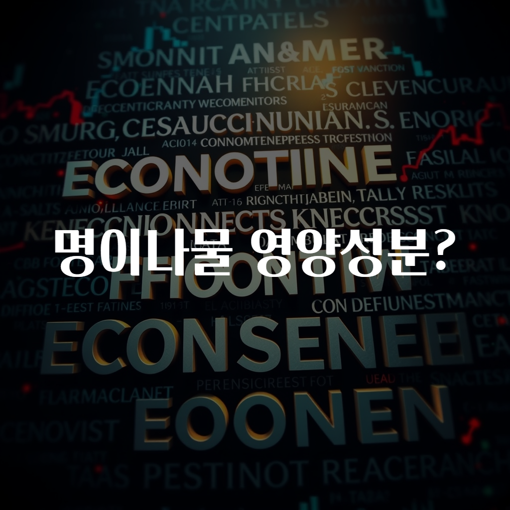 명이나물 영양성분?