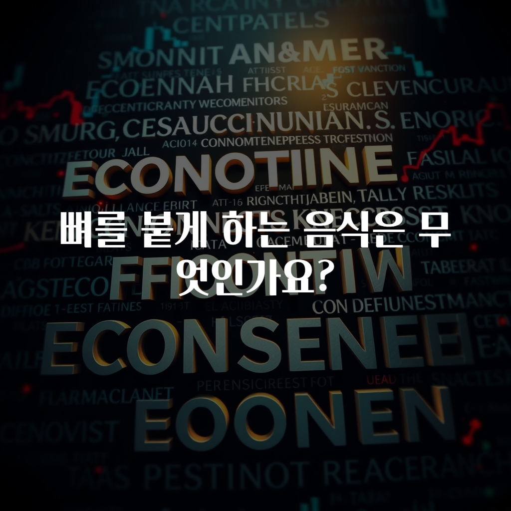 뼈를 붙게 하는 음식은 무엇인가요?