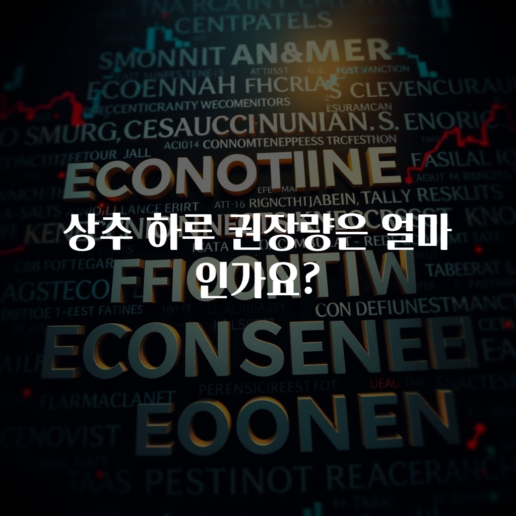 상추 하루 권장량은 얼마인가요?