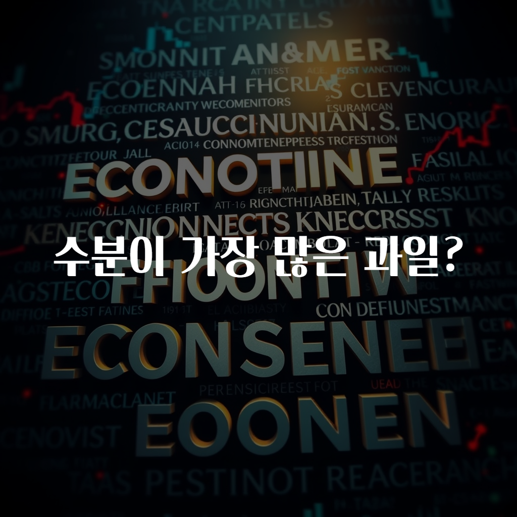 수분이 가장 많은 과일?