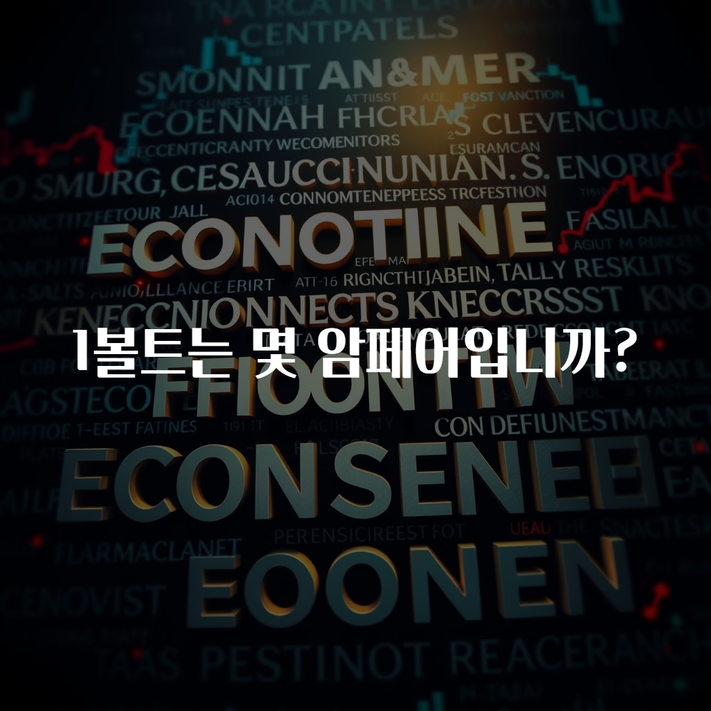 1볼트는 몇 암페어입니까?
