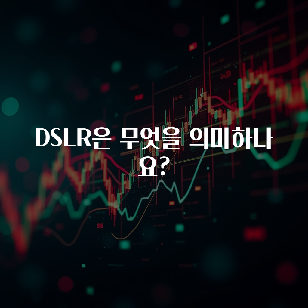 DSLR은 무엇을 의미하나요?