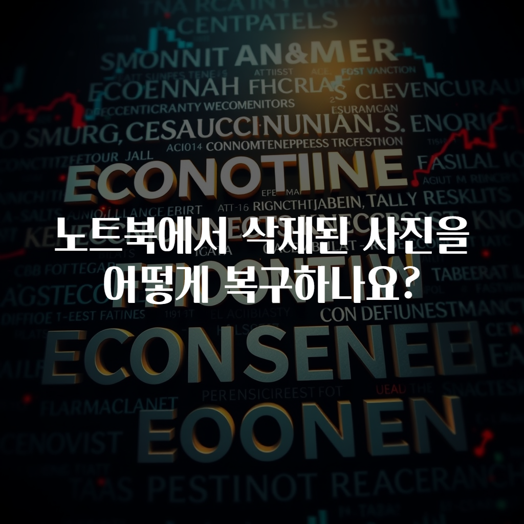 노트북에서 삭제된 사진을 어떻게 복구하나요?