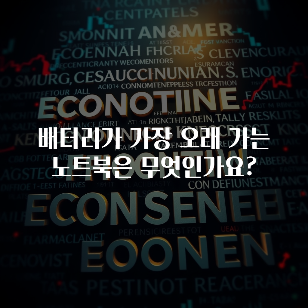 배터리가 가장 오래 가는 노트북은 무엇인가요?