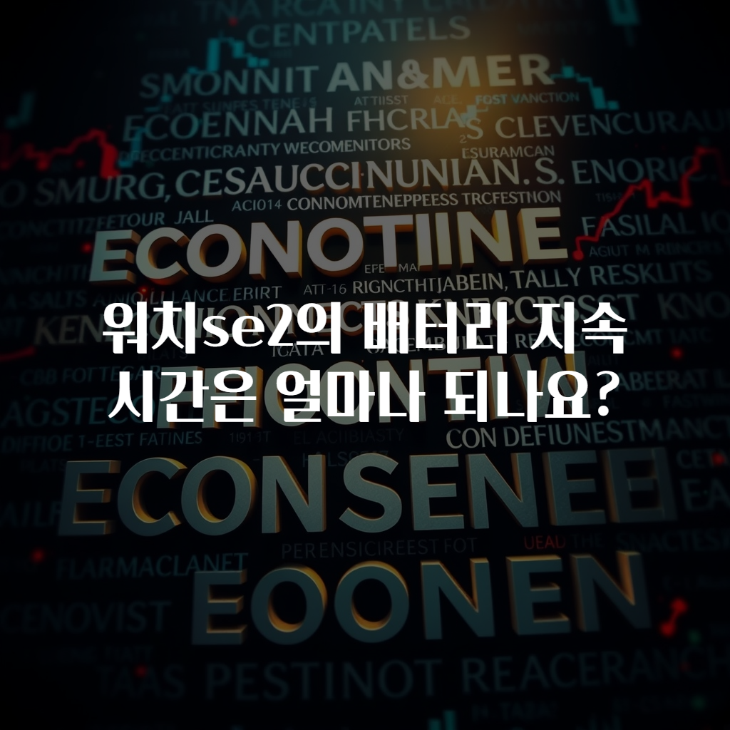 워치se2의 배터리 지속 시간은 얼마나 되나요?