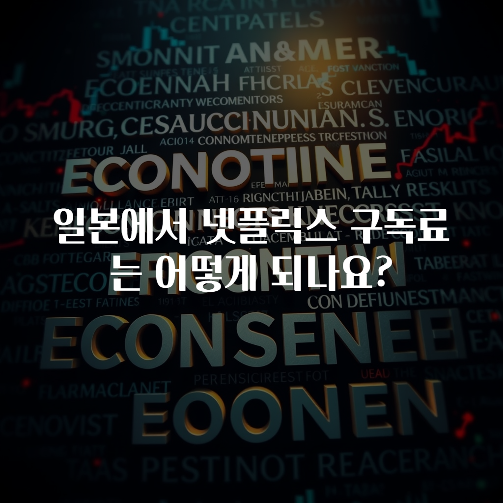 일본에서 넷플릭스 구독료는 어떻게 되나요?