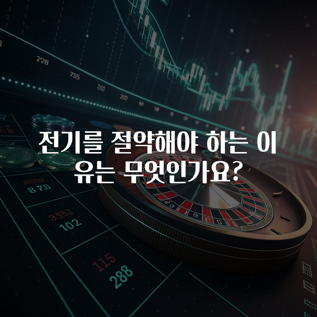 전기를 절약해야 하는 이유는 무엇인가요?