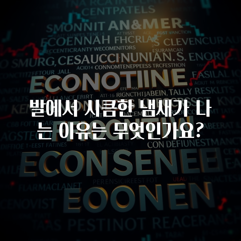 발에서 시큼한 냄새가 나는 이유는 무엇인가요?