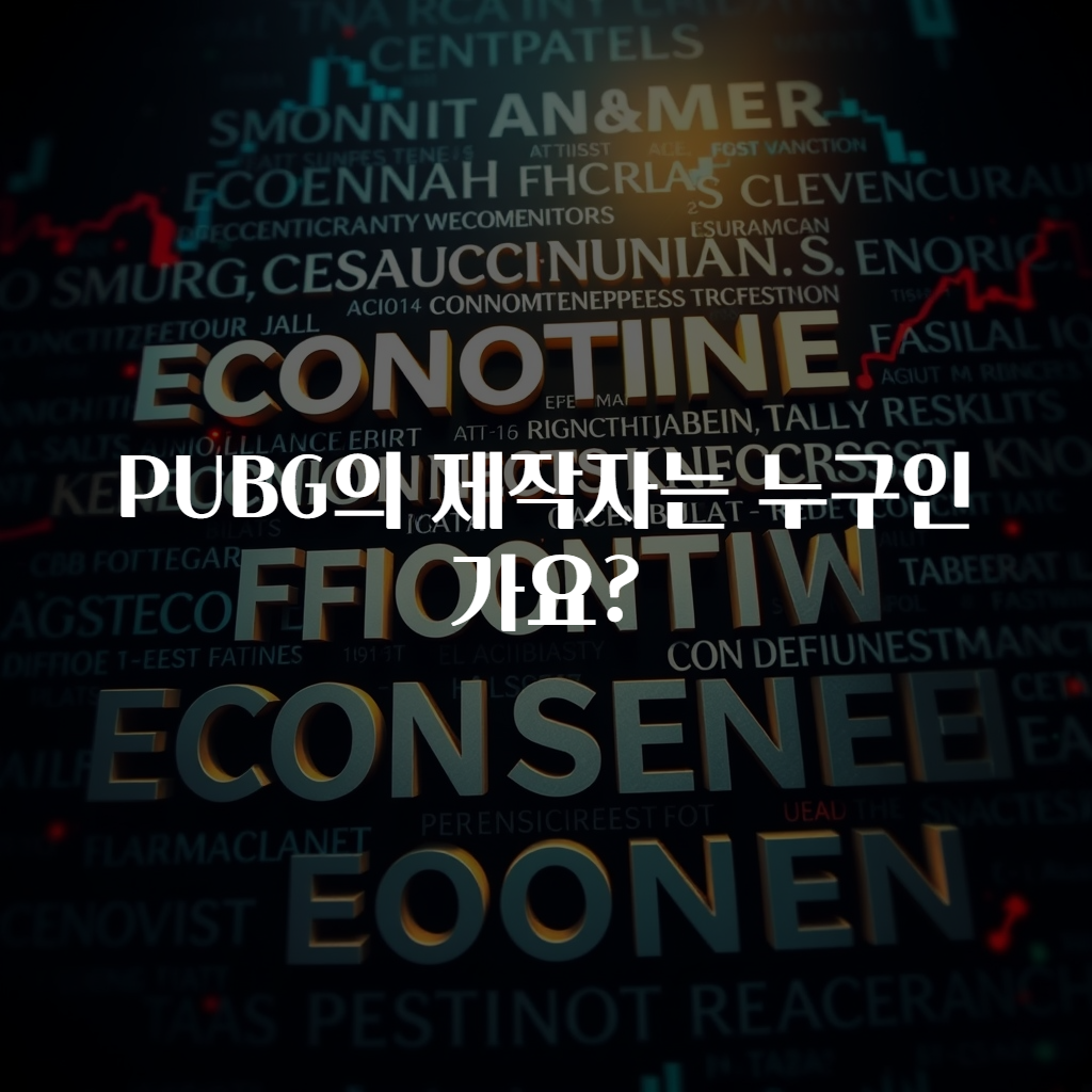 PUBG의 제작자는 누구인가요?