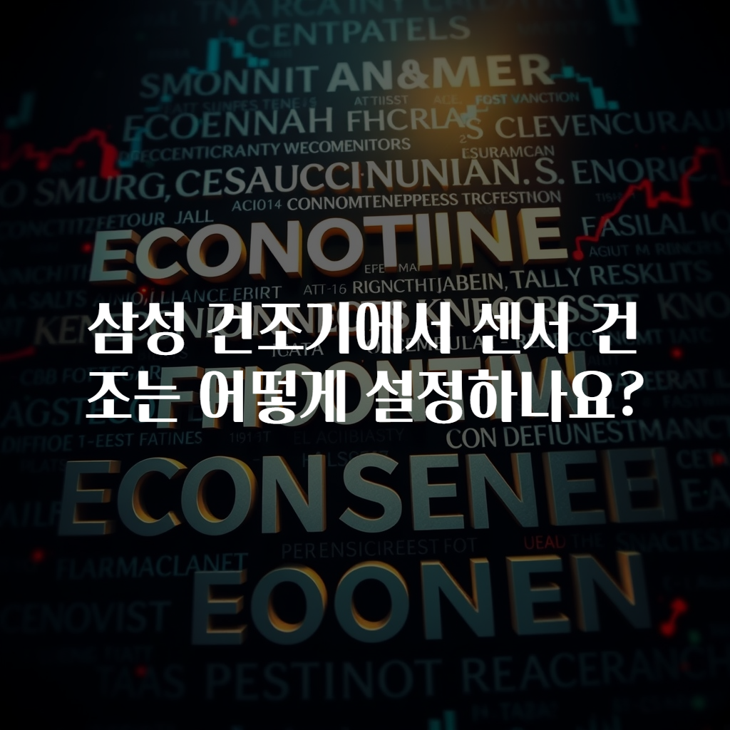 삼성 건조기에서 센서 건조는 어떻게 설정하나요?