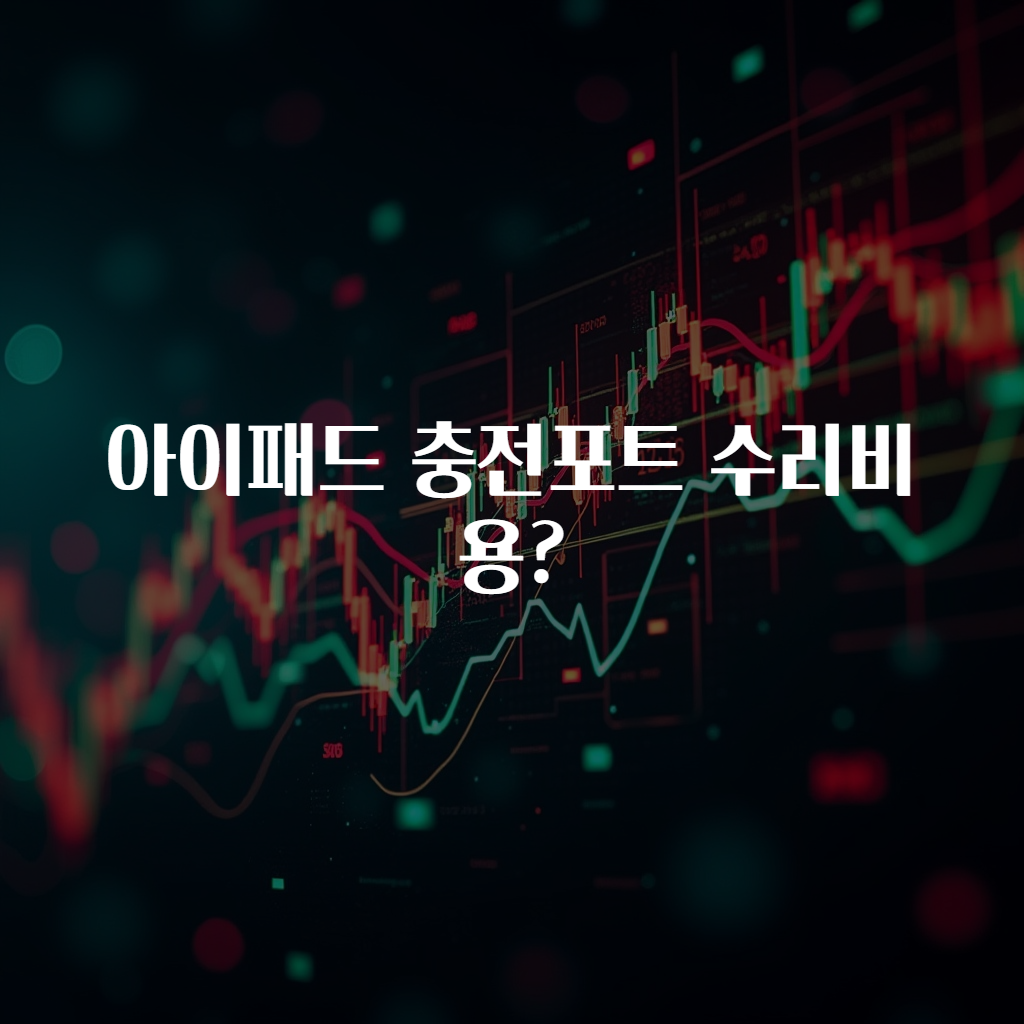 아이패드 충전포트 수리비용?