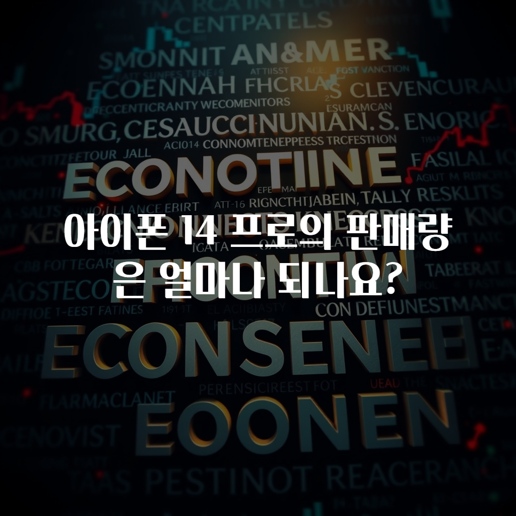 아이폰 14 프로의 판매량은 얼마나 되나요?