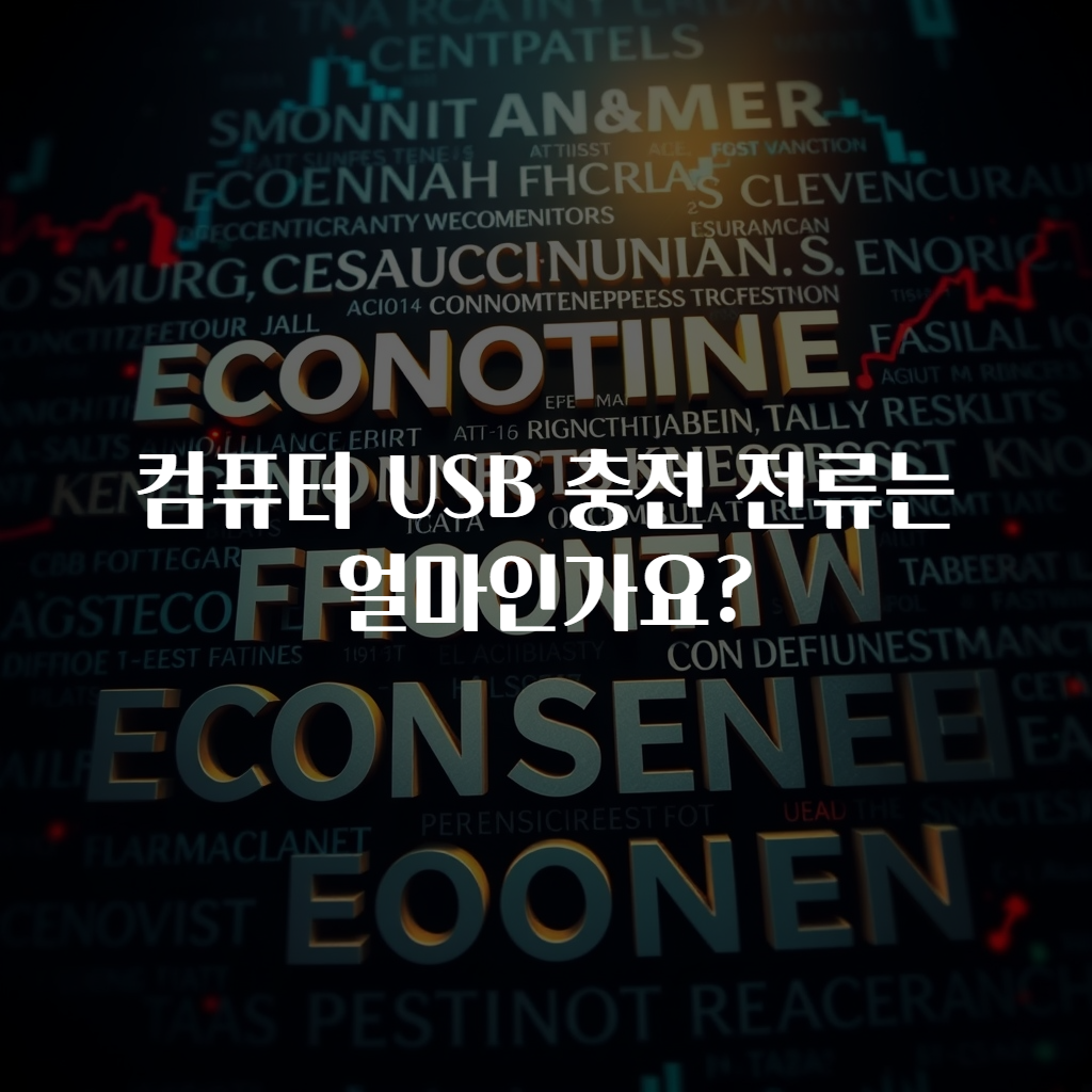 컴퓨터 USB 충전 전류는 얼마인가요?