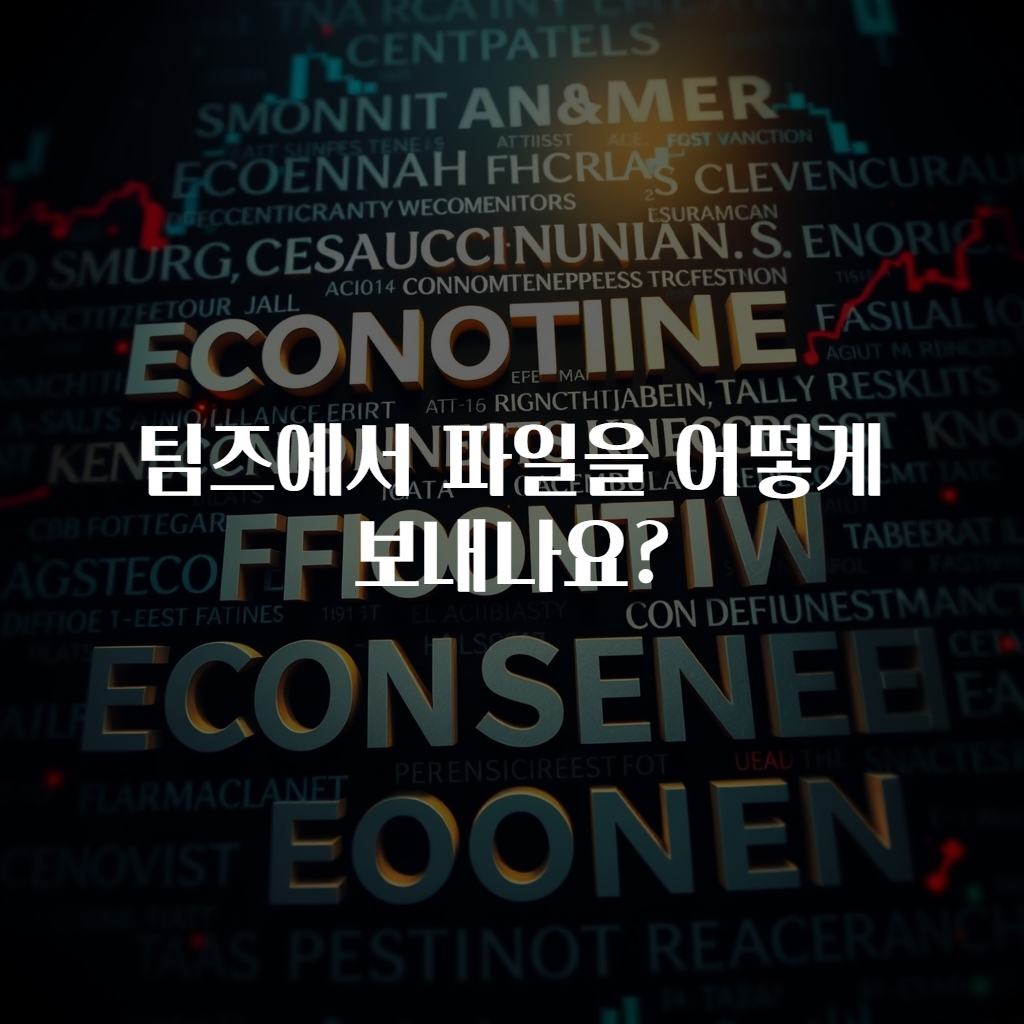 팀즈에서 파일을 어떻게 보내나요?
