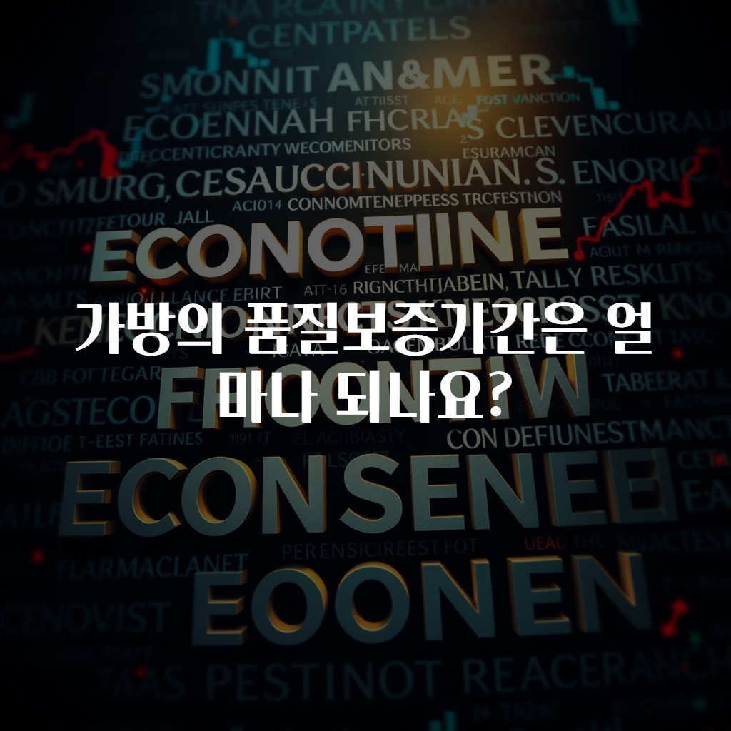 가방의 품질보증기간은 얼마나 되나요?