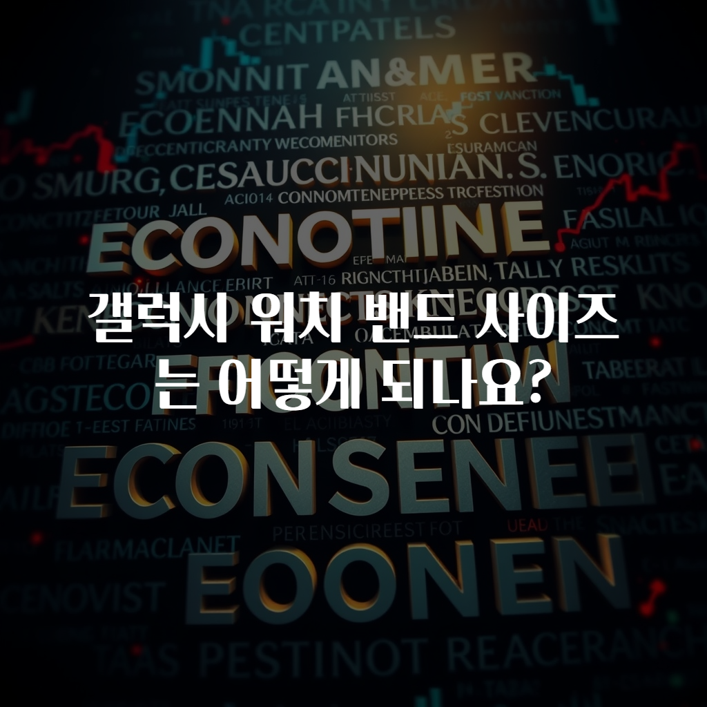 갤럭시 워치 밴드 사이즈는 어떻게 되나요?