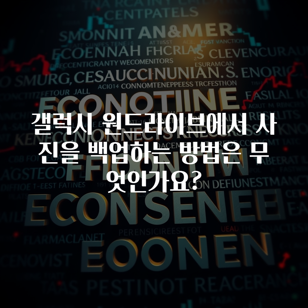 갤럭시 원드라이브에서 사진을 백업하는 방법은 무엇인가요?