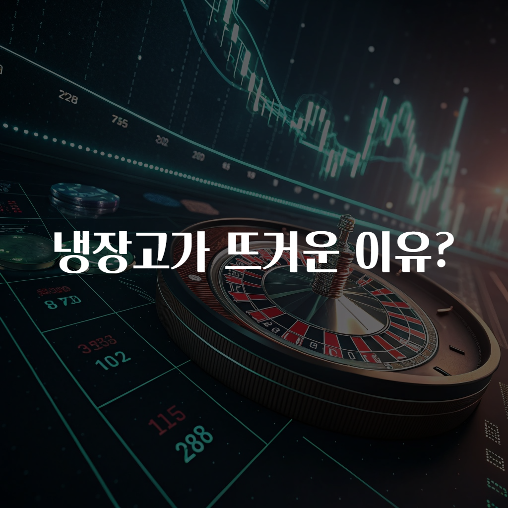 냉장고가 뜨거운 이유?