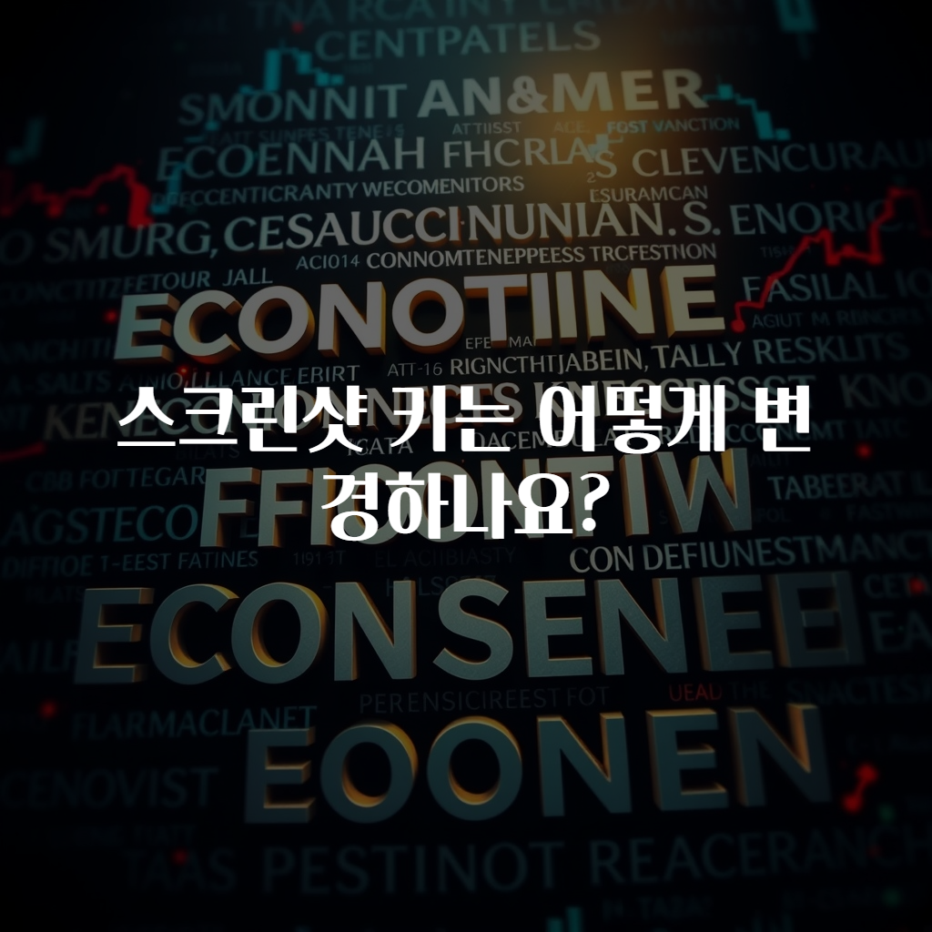 스크린샷 키는 어떻게 변경하나요?
