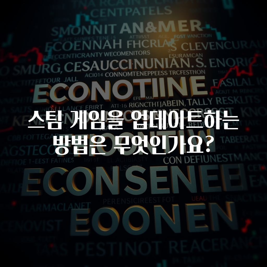 스팀 게임을 업데이트하는 방법은 무엇인가요?