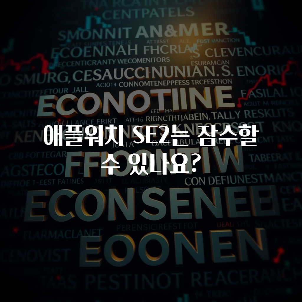 애플워치 SE2는 잠수할 수 있나요?