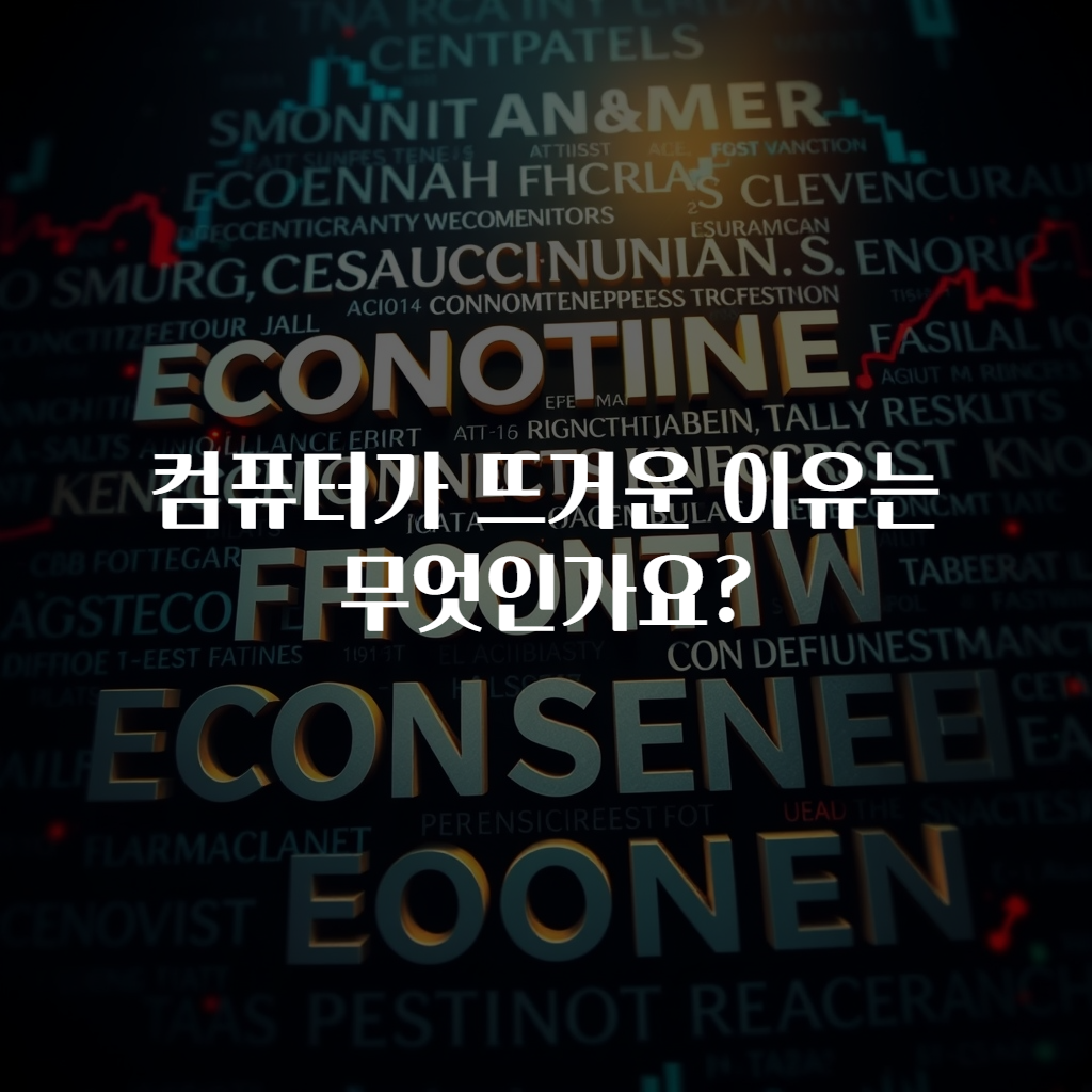 컴퓨터가 뜨거운 이유는 무엇인가요?