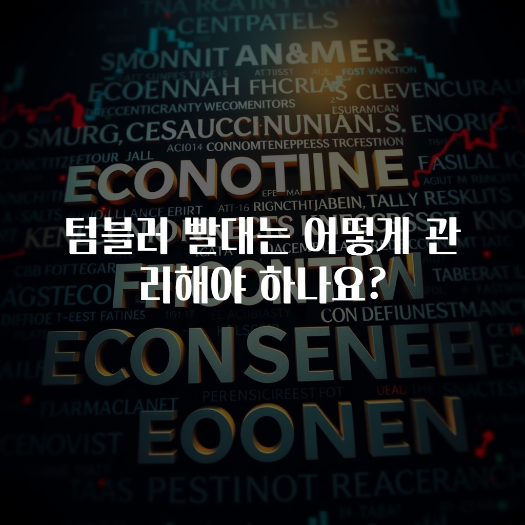 텀블러 빨대는 어떻게 관리해야 하나요?